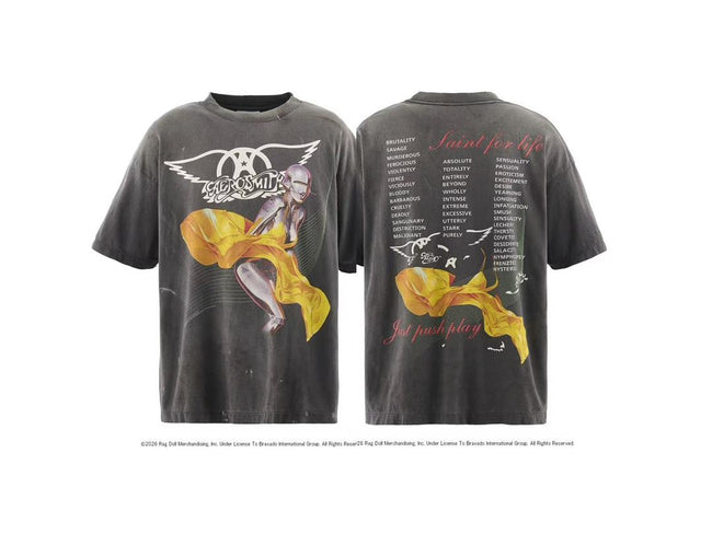 Saint Michael Illustrated Graphic Tee Hover Image
