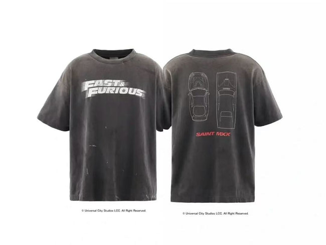 Saint Michael Number Graphic Tee Hover Image