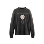 Saint Michael Devil Illustration Graphic Sweatshirt