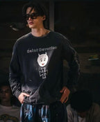 Saint Michael Devil Illustration Graphic Sweatshirt