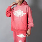 Saint Michael ST1163 Graphic Print Pullover Hoodie