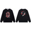 BAPE Graphic Ape Head Racing Crewneck Sweatshirt Black
