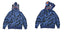 BAPE Shark Camo Full Zip Hoodie Blue Camo