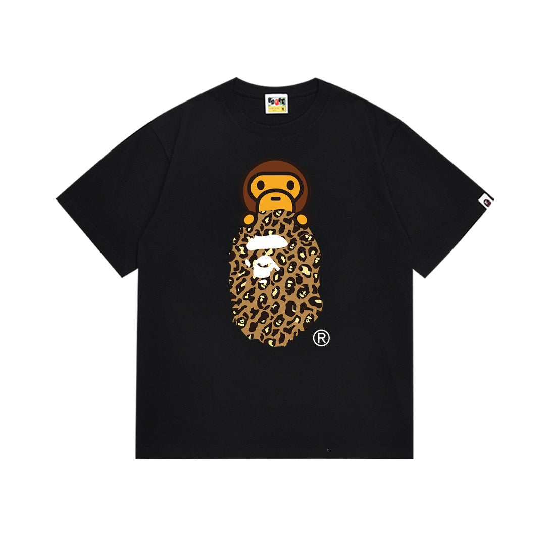 BAPE Leopard Ape Head Graphic T-Shirt