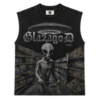 GLAZA GOD Alien – Heavyweight Acid Wash Sleeveless Tee