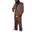 GLAZA GOD Sweatshirt Sets -BROWN