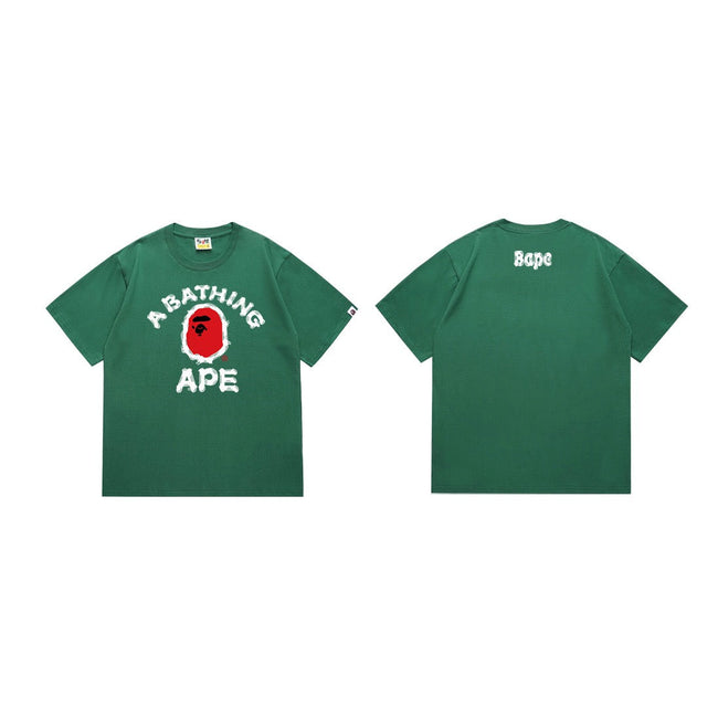 BAPE Green Logo Graphic T-Shirt Hover Image