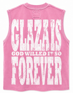 GLAZA GOD Action – Heavyweight Acid Wash Sleeveless Tee