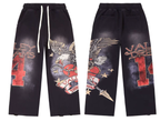 Vale Forever Vintage Eagle & Heart "14" Zip-Up Hoodie & Sweatpants Set - Black