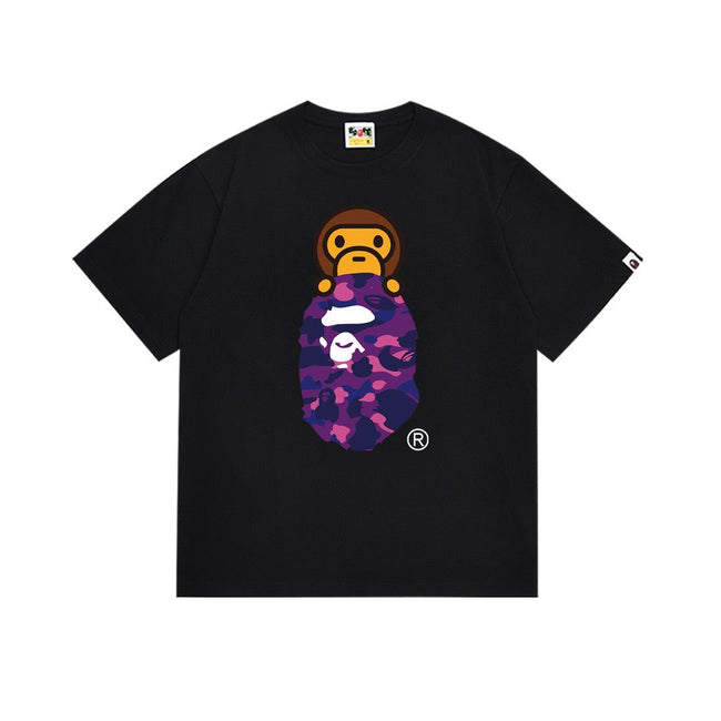 BAPE Camo Ape Head Graphic T-Shirt Black Hover Image