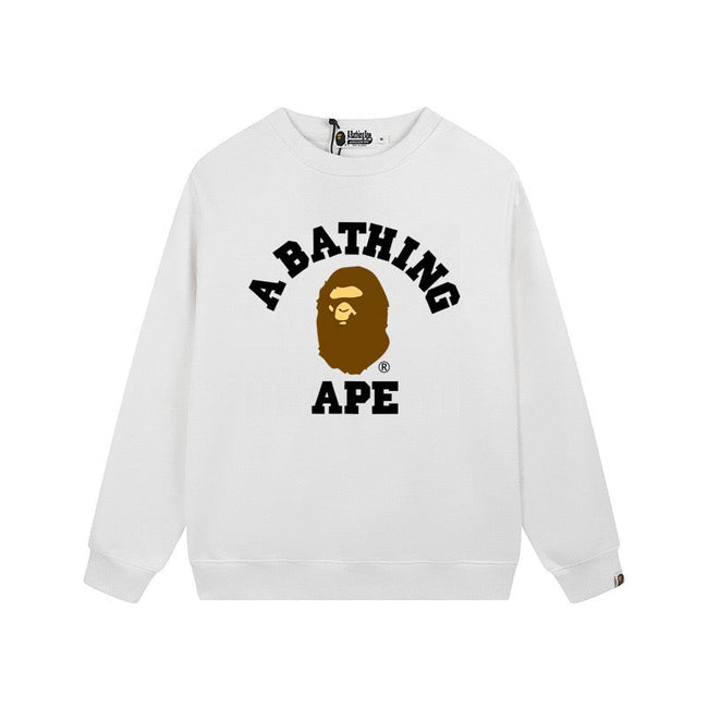 BAPE Classic College Logo Crewneck Sweatshirt Main Image