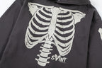Saint Michael ST148 Skeleton Graphic Hoodie