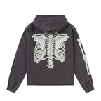 Saint Michael ST148 Skeleton Graphic Hoodie