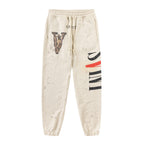 Saint Michael ST118 Graphic Patchwork Sweatpants