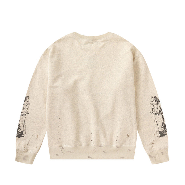 Saint Michael ST331 Multi-Graphic Sleeve Print Sweatshirt Main Image