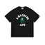 BAPE A Bathing Ape Camo Logo T-Shirt