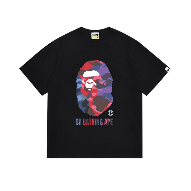 BAPE Color Camo Ape Head Graphic T-Shirt Hover Image