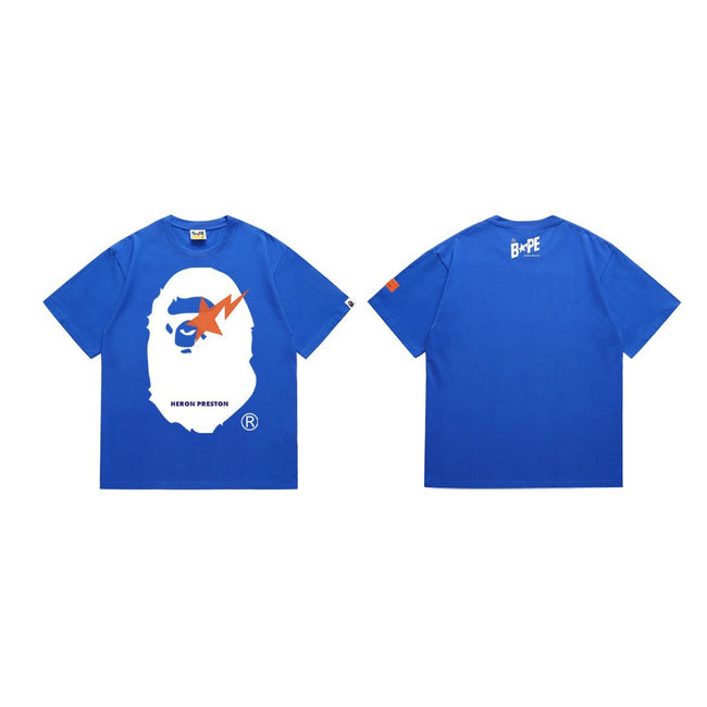 BAPE Heron Preston Ape Logo T-Shirt Hover Image