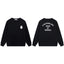 BAPE White Ape Head Logo Back Print Crewneck Sweatshirt