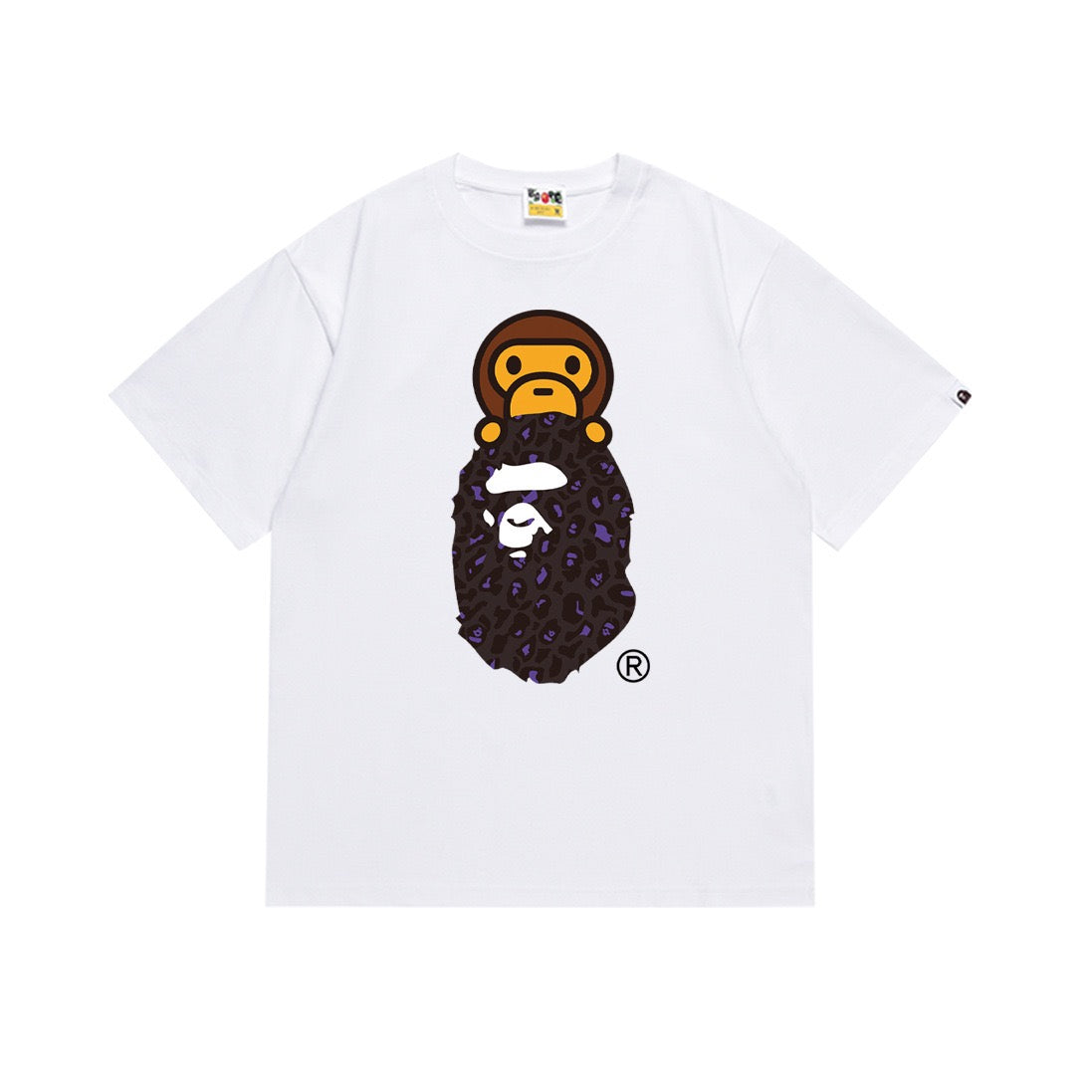 BAPE Baby Milo Ape Head Graphic T-Shirt White