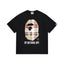 BAPE Plaid Ape Head Graphic T-Shirt