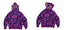 BAPE Shark Full Zip Hoodie Purple Camo Edition