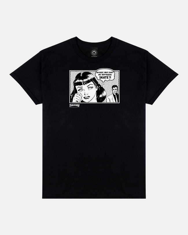 Thrasher BOYFRIEND - TSHIRT - BLACK Hover Image