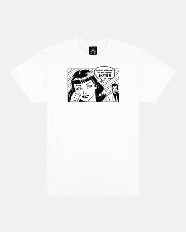 Thrasher BOYFRIEND - TSHIRT - WHITE Hover Image