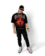 GLAZA GOD Presence - Heavyweight Terry Oversized Tee