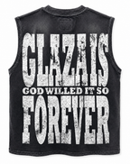 GLAZA GOD Light Speed – Heavyweight Acid Wash Sleeveless Tee