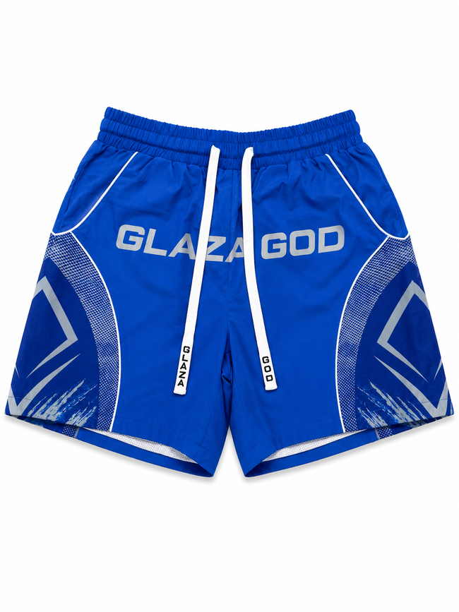 GLAZA GOD Short Waterproof Premium -BLUE 3 Hover Image