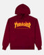 Thrasher FLAME - HOODIE - MAROON