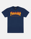Thrasher FLAME - TSHIRT - NAVY