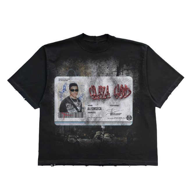 GLAZA GOD ID - T-Shirt Oversized Main Image
