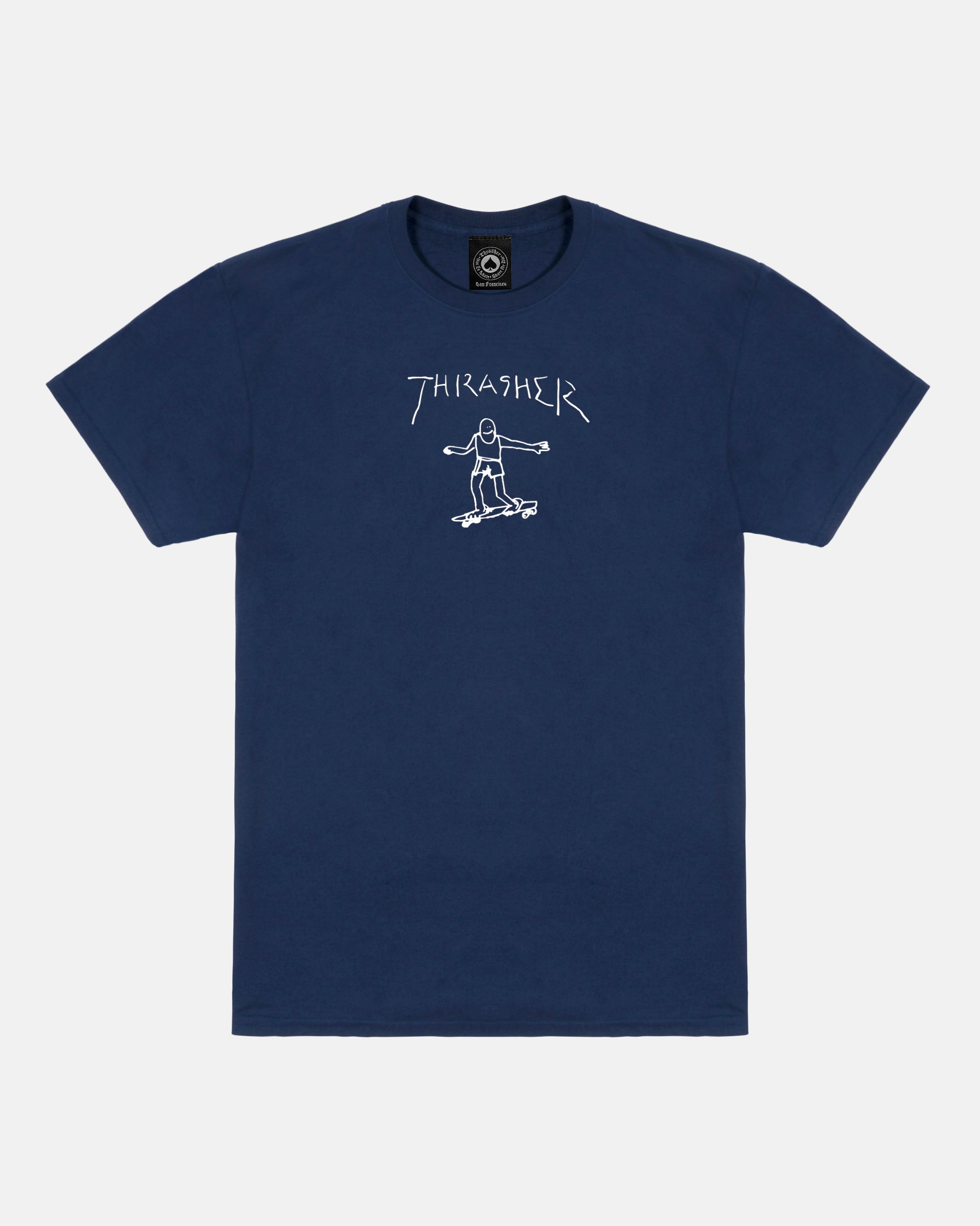 Thrasher GONZ - TSHIRT - NAVY / WHITE