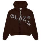 GLAZA GOD Sweatshirt Sets -BROWN