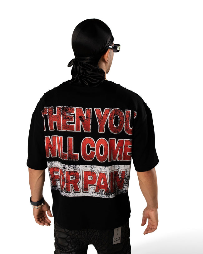GLAZA GOD Presence - Heavyweight Terry Oversized Tee Main Image