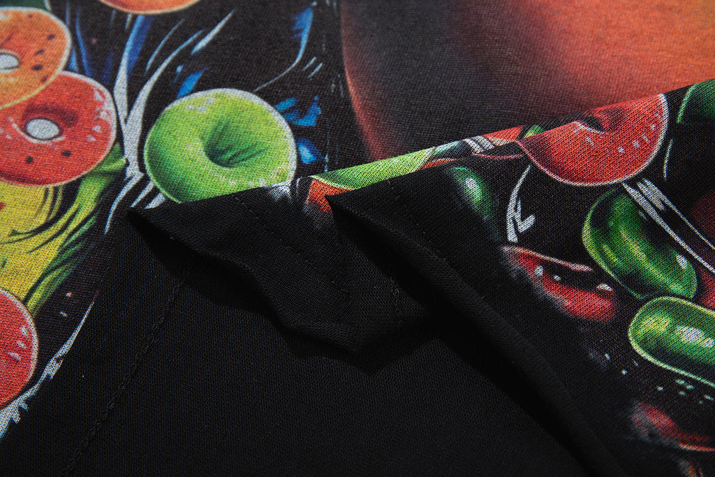 Majestik “Cereal Cosmic” Rhinestone Graphic Tee
