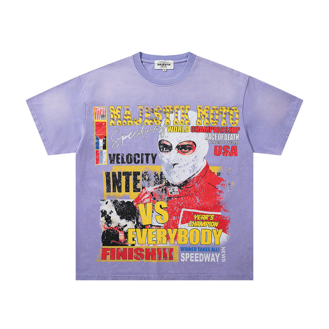 Majestik “Moto vs. Everybody” Vintage Wash Tee Hover Image