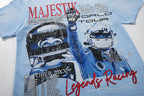 Majestik “Moto Club World Tour” Vintage Wash Tee