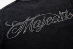 Majestik “World Tour” Motorcycle Racing Rhinestone Vintage Tee