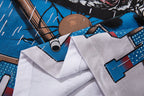 Majestik “Billiards Bulldog” Sport Dept Vintage Tee（White）