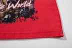 Majestik “Alien Cowboys” Vintage Tee（Red）