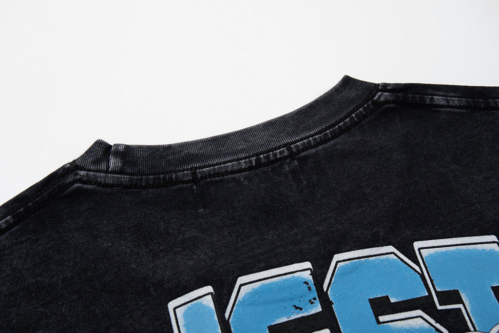 Majestik “Street Legends” Moto Vintage Tee（Black）