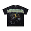 Majestik “Gridiron Champion” Bulldog Vintage Tee（Black）