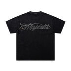 Majestik “Lightning Gridiron” Football Players Rhinestone Vintage Tee