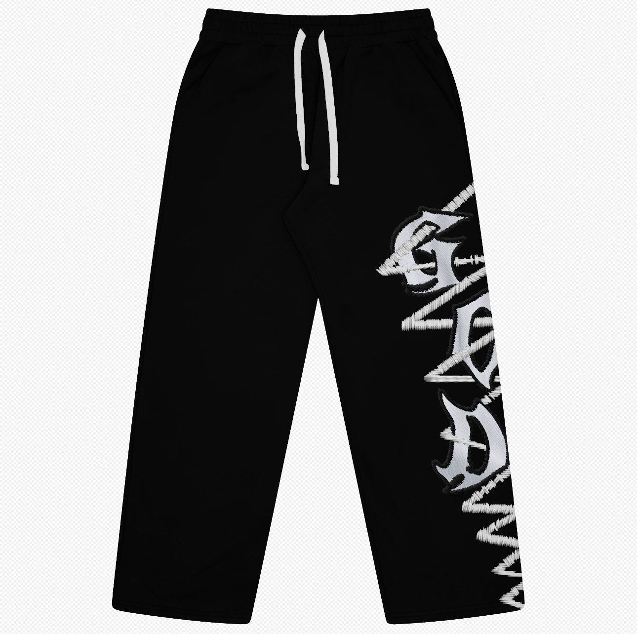 GLAZA GOD Sweatshirt Sets -BLACK