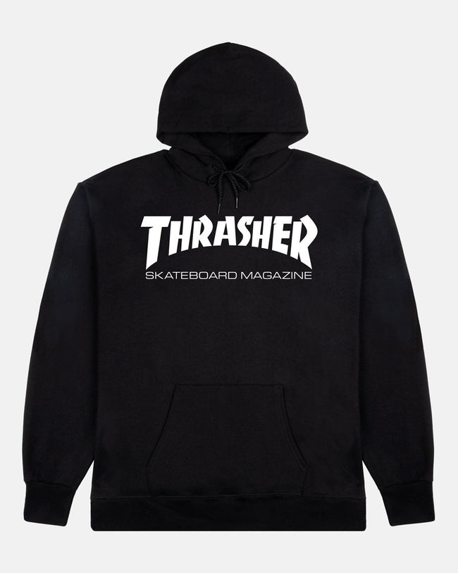 Thrasher SKATE MAG - HOODIE - BLACK Hover Image