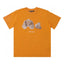 Palm Angel Orange Broken Bear Graphic Tee