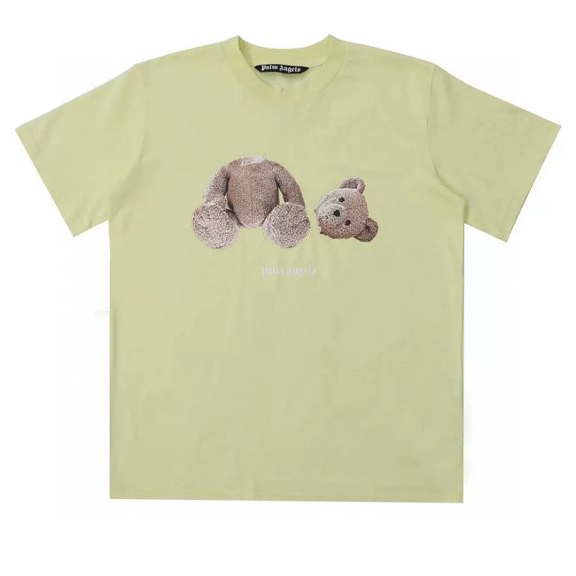 Palm Angel Light Green Broken Bear Graphic Tee Hover Image